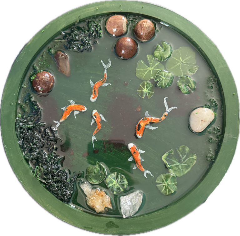 Koi Pond Resin Art: Dive into Creativity and Serenity